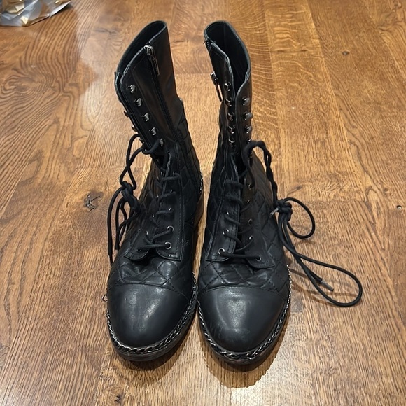 Vince Camuto Women’s Boots Black Size 9 1/2 - Picture 2 of 8